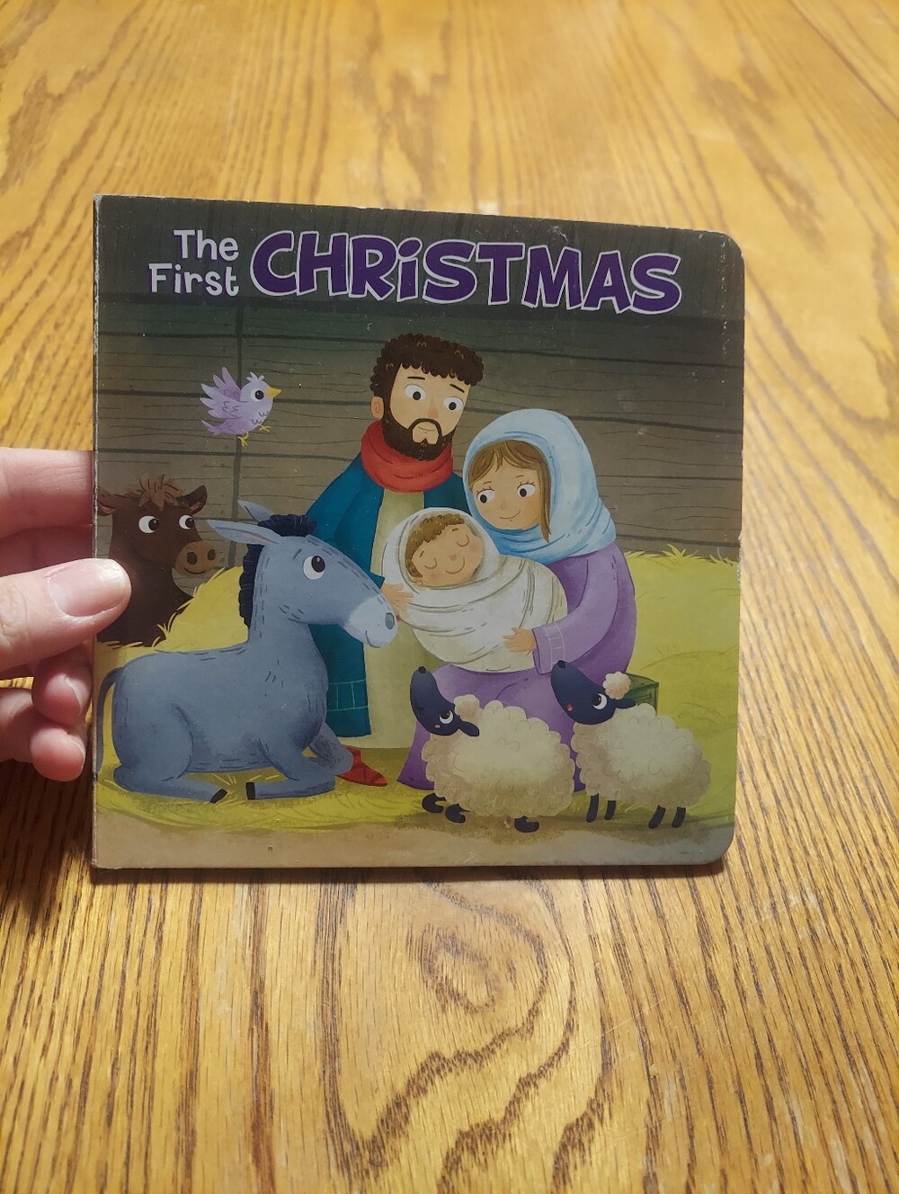 The First Christmas Childrens Board Book Clever Factory Nativity Story